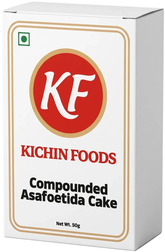 Kichin Foods compounded asafoetida cake, 50 g carton